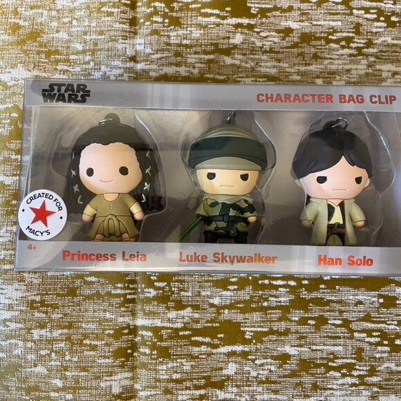 Star Wars Characters Bag Clip Macy's Exclusive 2019 Star Wars by Monogram- HTF! - Picture 2 of 10